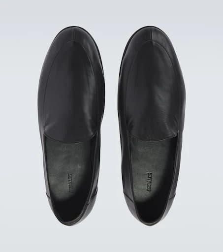 AURALEE Leather slip-on shoes 4