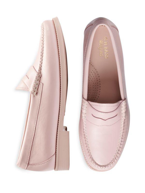 G.H. Bass Whitney Leather Penny Loafers
