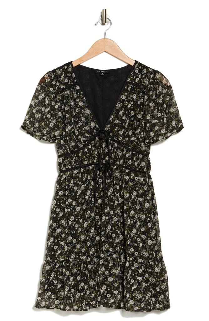 Blu Pepper Floral Minidress 3