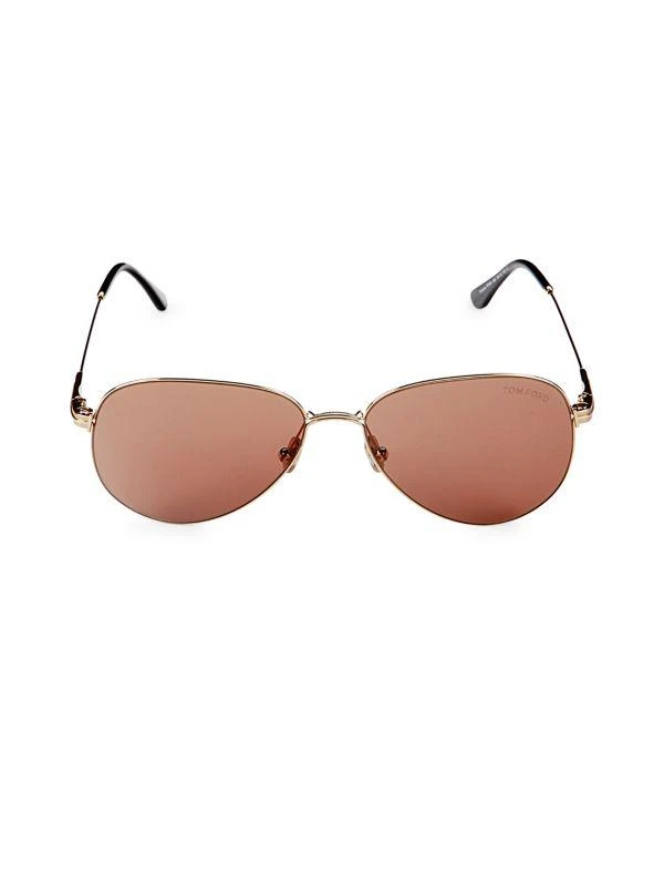 TOM FORD 59MM Oval Sunglasses 1