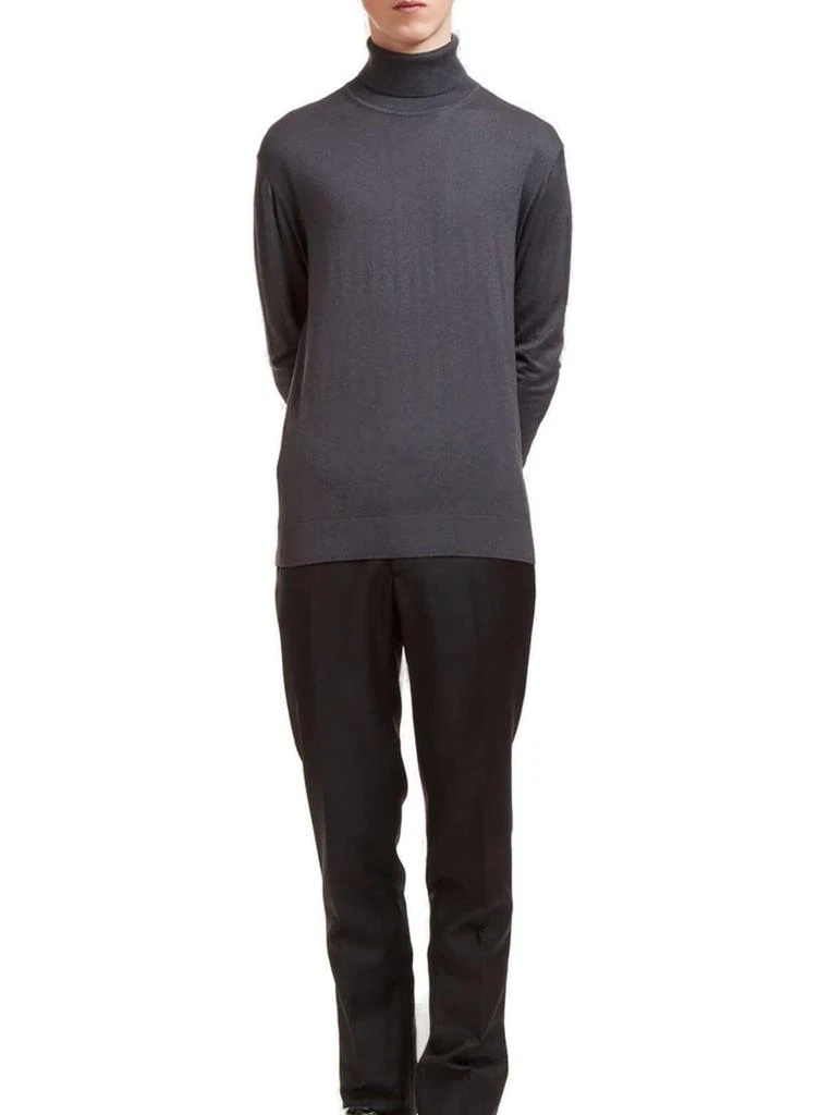 Aiezen Aiezen Knitted Roll Neck Jumper 4