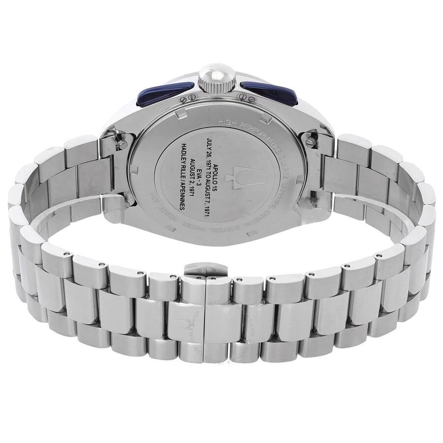 Bulova Lunar Pilot Archive Chronograph Quartz Silver Dial Men's Watch 98K112 3