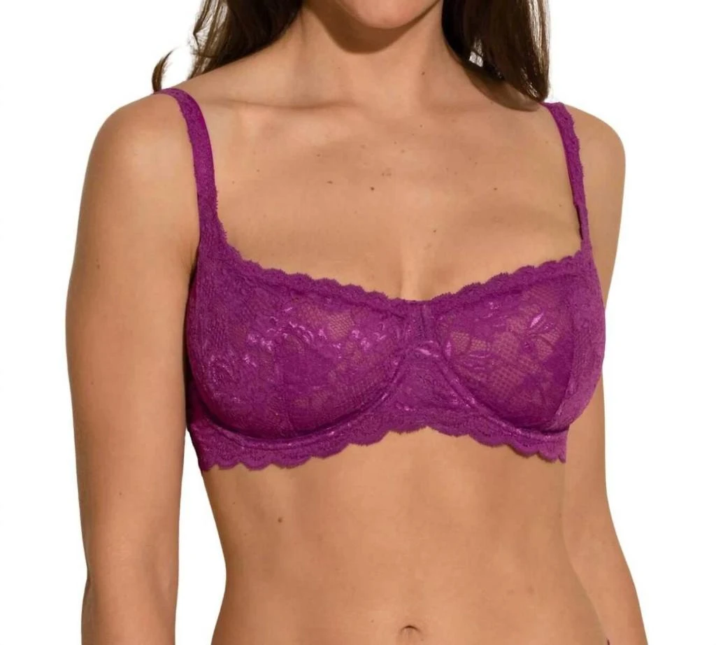 Cosabella Never Say Never Balconette Bra In Swiss Beet