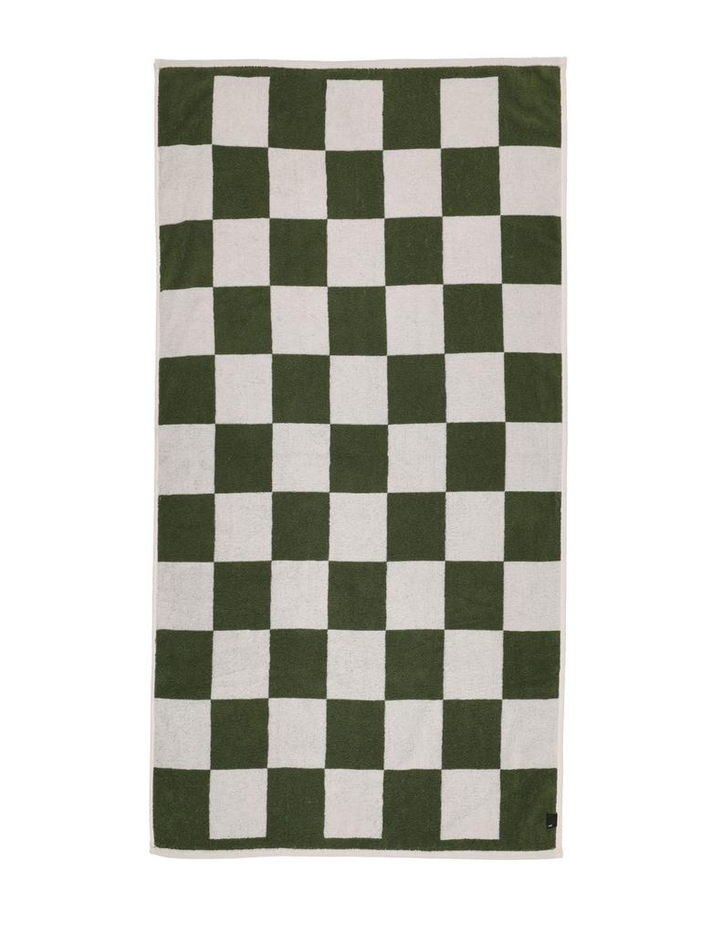 HAY Check Cotton Bath Towel