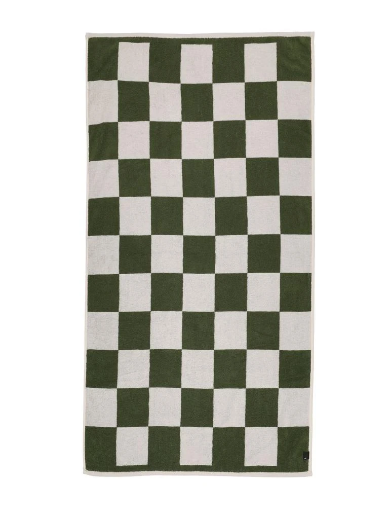 HAY Check Cotton Bath Towel 1