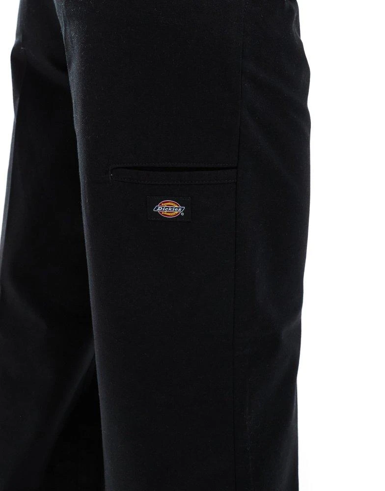 DICKIES Dickies seasonal enhanced pleated wide leg trousers in black 5