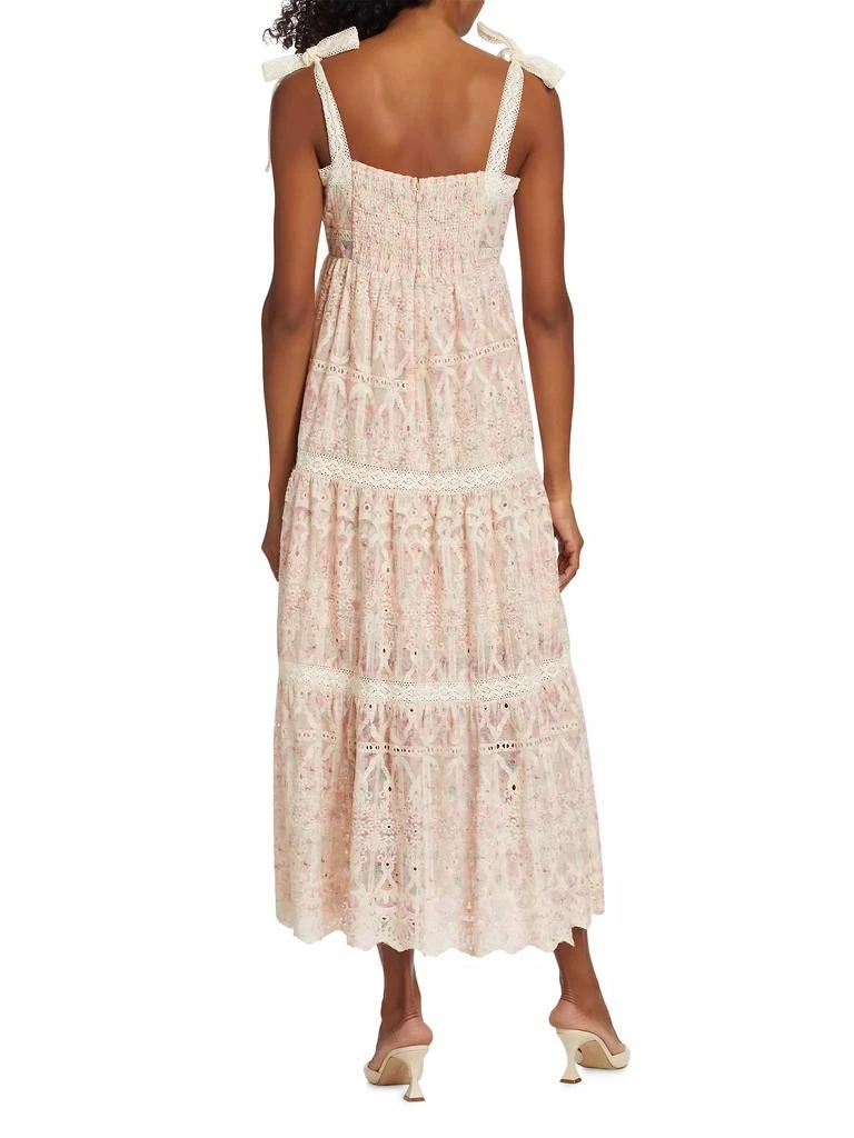 En Saison Amilia Geometric Lace Midi-Dress 5
