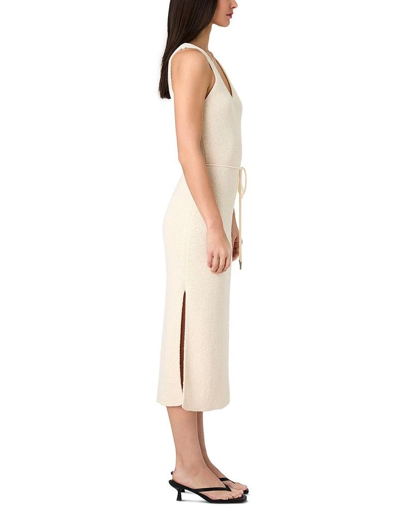 French Connection Terry Spun V Neck Midi Dress 5