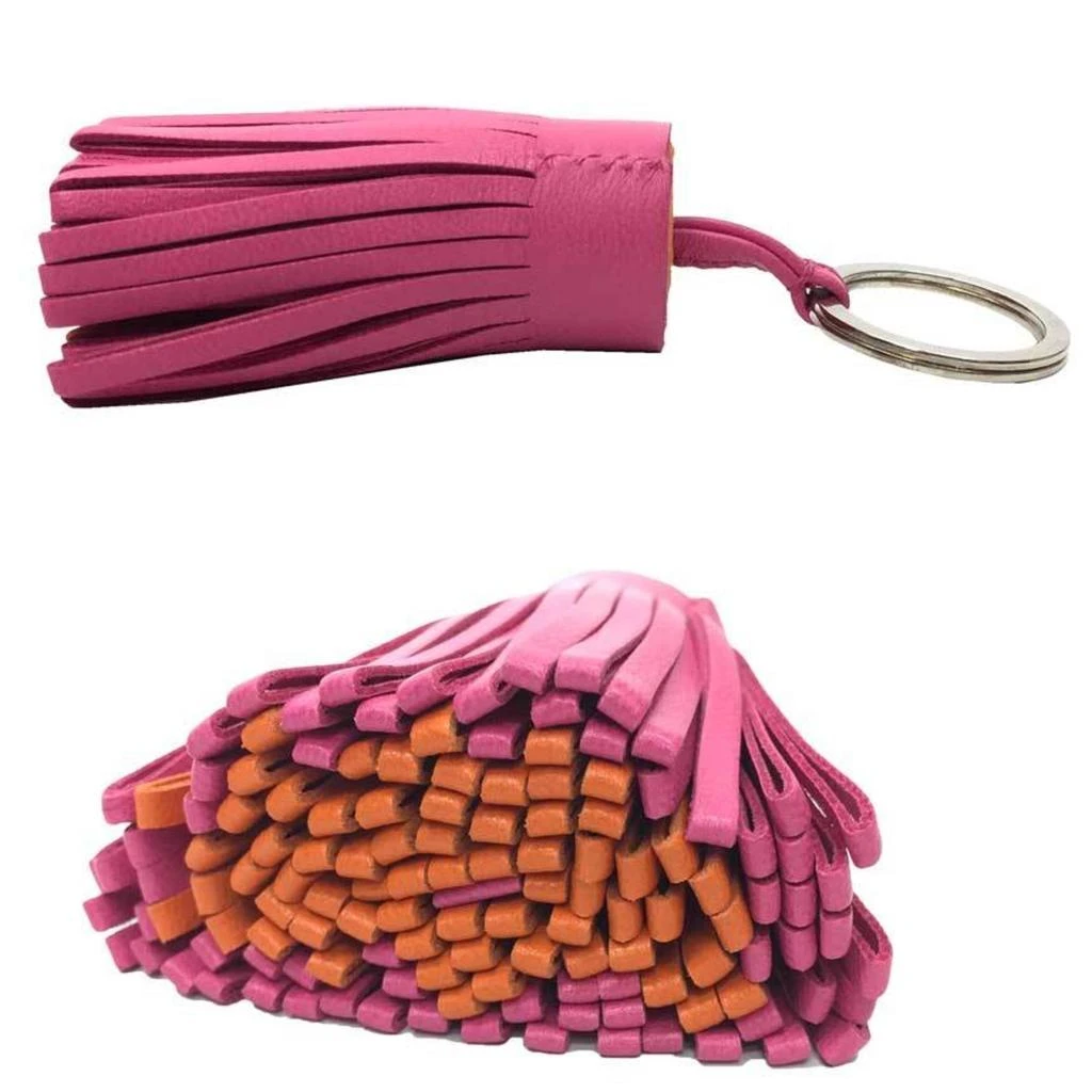 Hermes pink Agneau Milo Keyring (Pre-Owned) 2