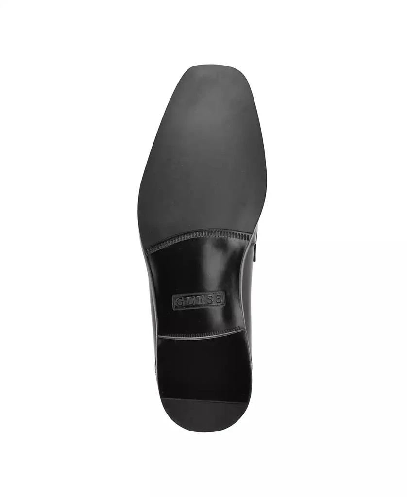 GUESS Men's Hemmer Square Toe Slip On Dress Loafers 6