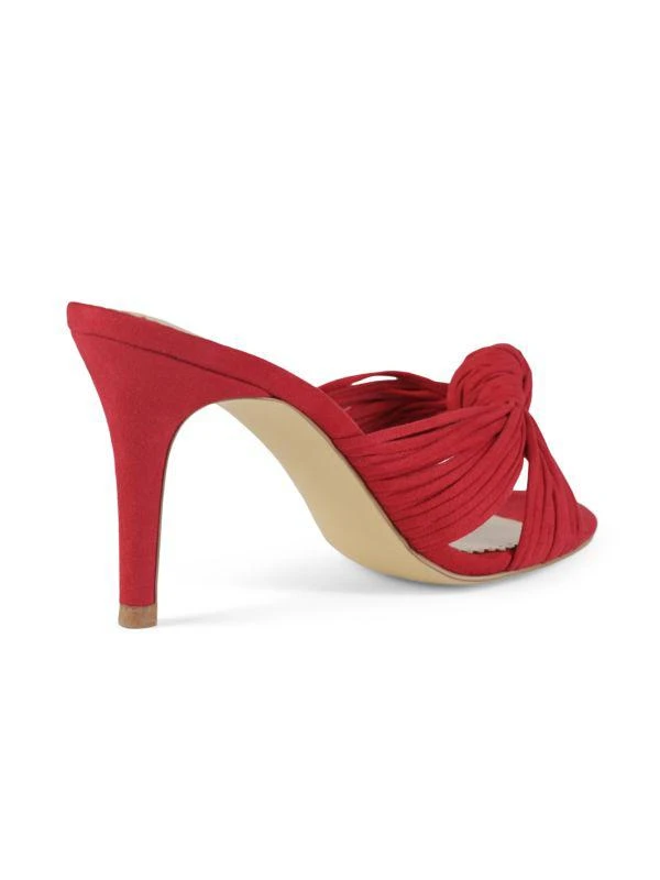 Allegra James Jane Ultrasuede® Knotted Heel Sandals 3