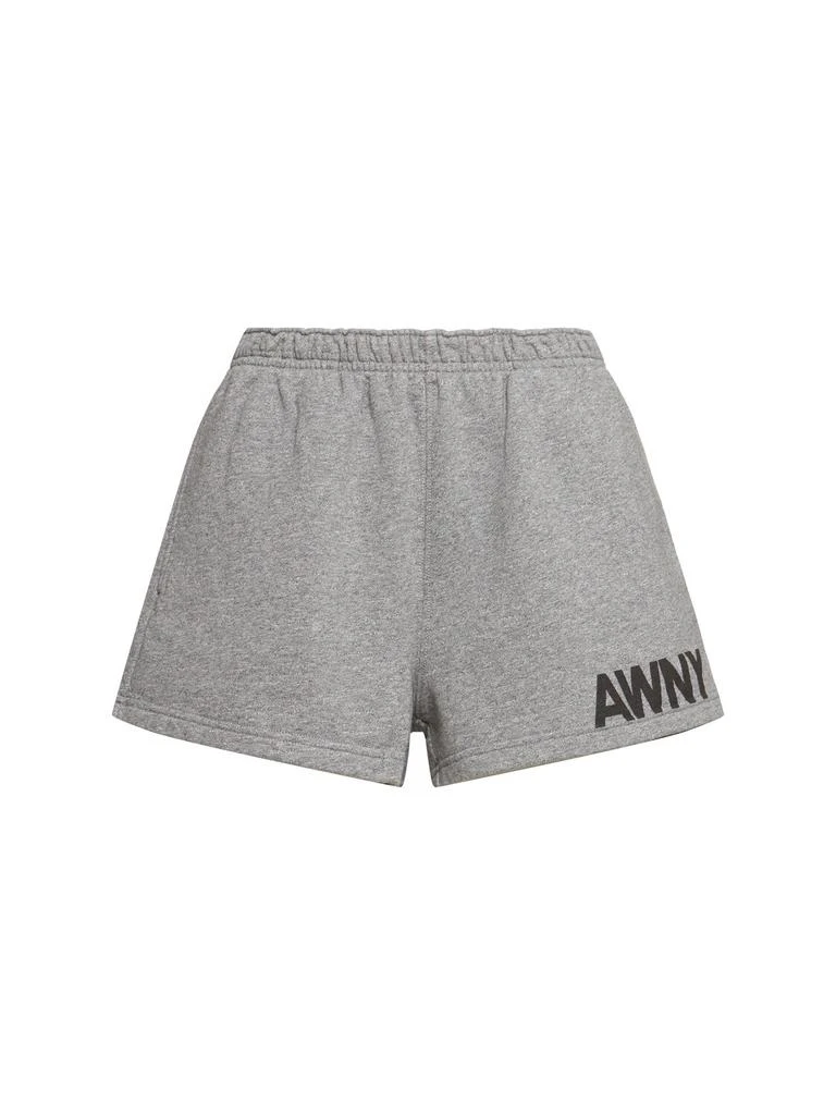 Alexander Wang Graphic Jersey Running Shorts 1