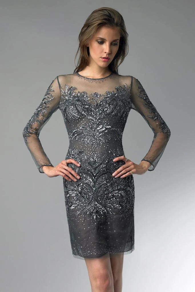 basix black label cocktail dresses Silver cocktail dress by BASIX Black Label. Size 0