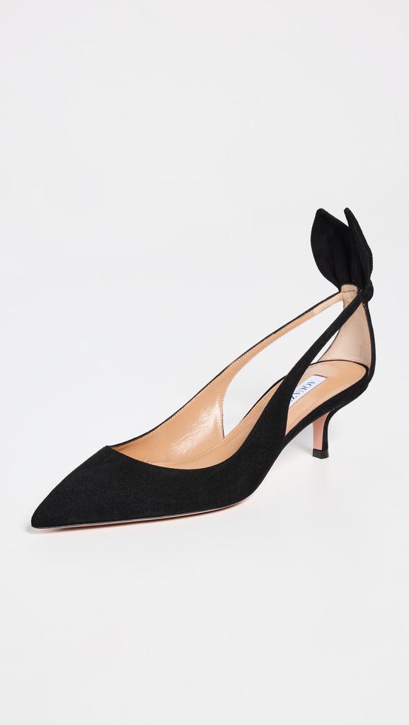 Aquazzura Bow Tie Pumps 50mm
