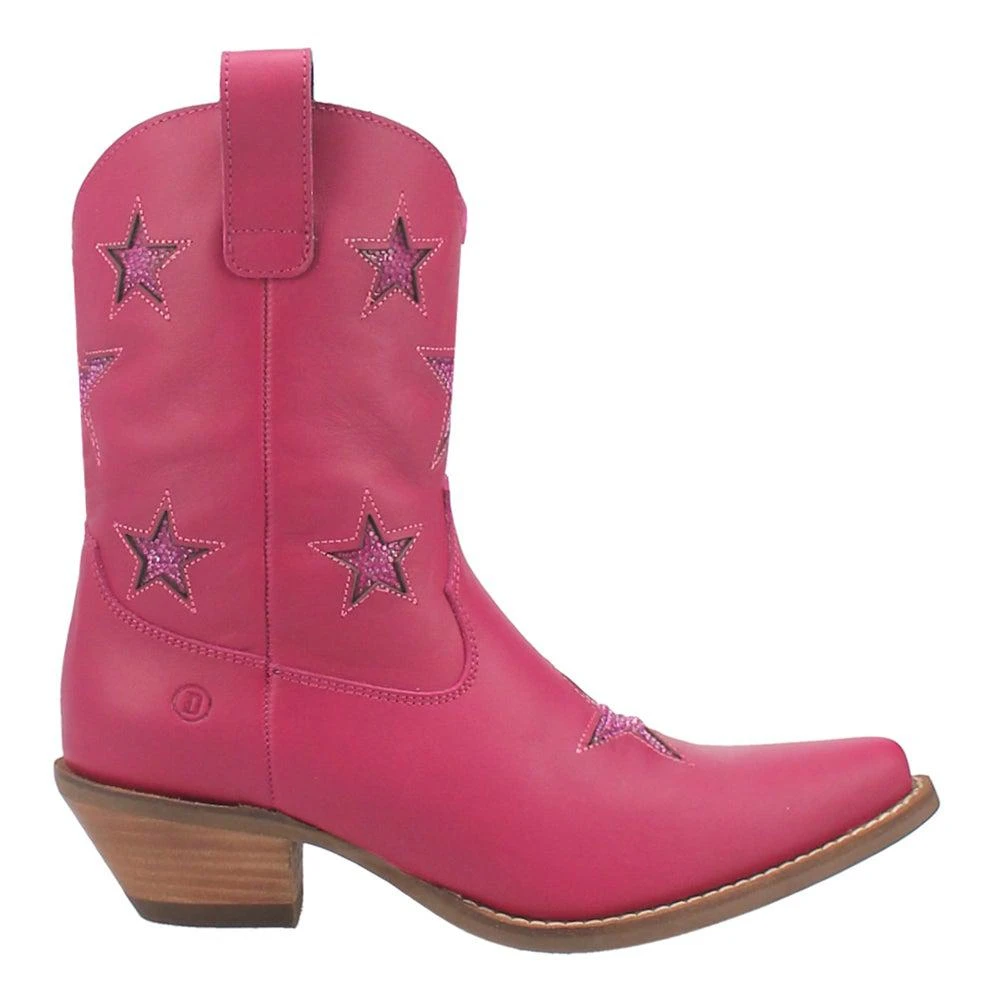 Dingo Star Struck Tooled Inlay Snip Toe Cowboy Boots 1