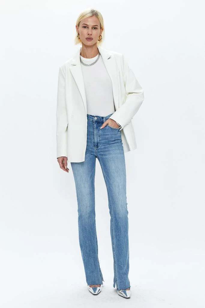 Pistola Denim Joni Fitted Blazer - Ivory 2