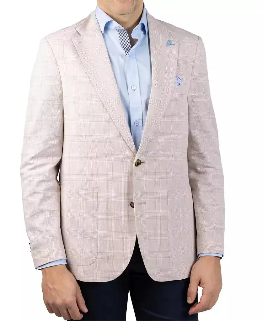 TailorByrd Men's Check Sport Coat