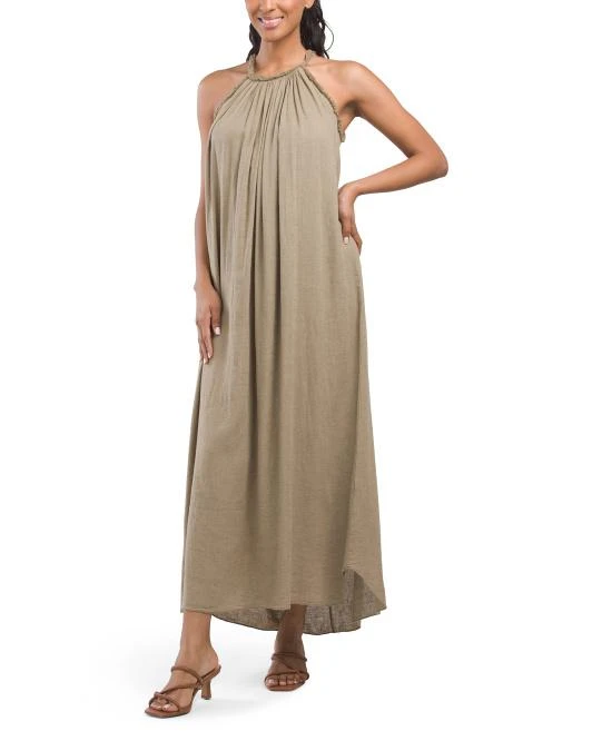 Shop Made In Italy Linen Blend Fringe Detail Maxi Dress on Sale at BeyondStyle Get 47% Off Made In Italy Linen Blend Fringe Detail Maxi Dress with Limited-Time Flash Deals, Exclusive Shop Made In Italy Linen Blend Fringe Detail Maxi Dress on Sale at BeyondStyle Get 47% Off Made In Italy Linen Blend Fringe Detail Maxi Dress with Limited-Time Flash Deals, Exclusive