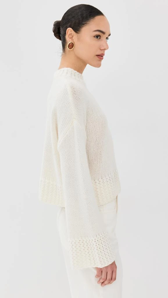 Sablyn Phoenix Bell Sleeve Crewneck Cashmere Pullover 3