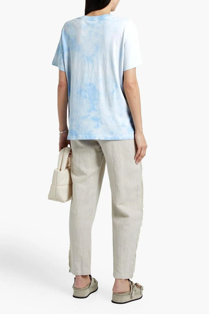 RAQUEL ALLEGRA Tie-dyed cotton-jersey T-shirt 3