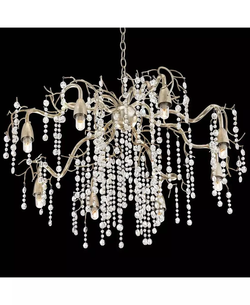 Possini Euro Design Branches Chandelier with Clear Crystal 8-Light Fixture for Dining Room, Kitchen Island or Entryway 4
