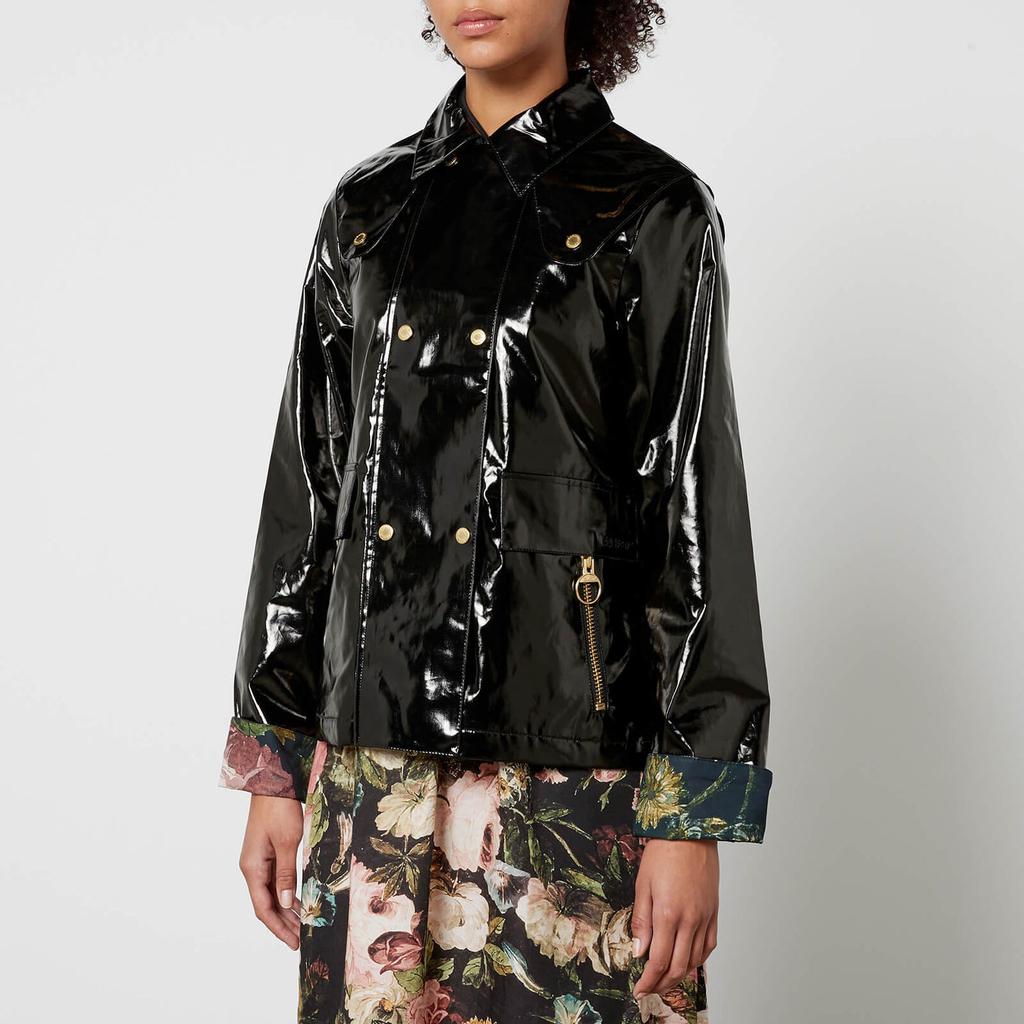 Barbour Barbour x House of Hackney Casterton Faux Patent-Leather Jacket