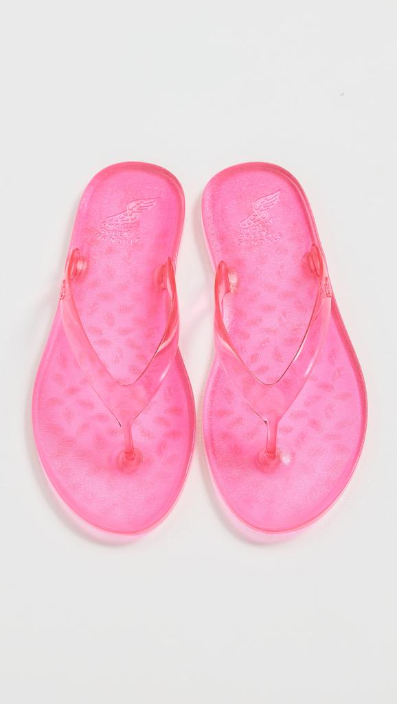 ANCIENT GREEK SANDALS Jelly Flip Flops