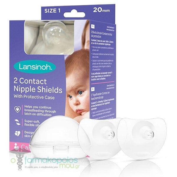 Lansinoh Lansinoh Medium Contact Nipple Shields 20mm x 2