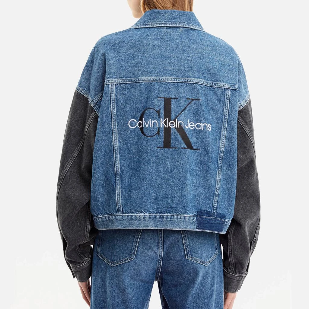 Calvin Klein Jeans Calvin Klein Jeans Contrast Oversized Denim Jacket 2
