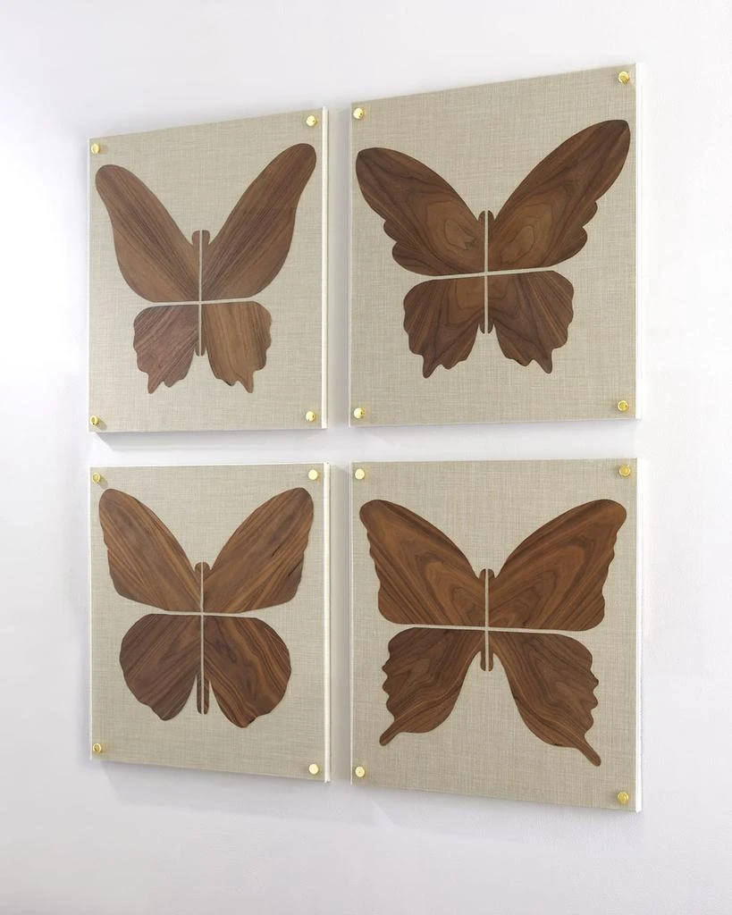 Tommy Mitchell Walnut Butterfly Artwork 5