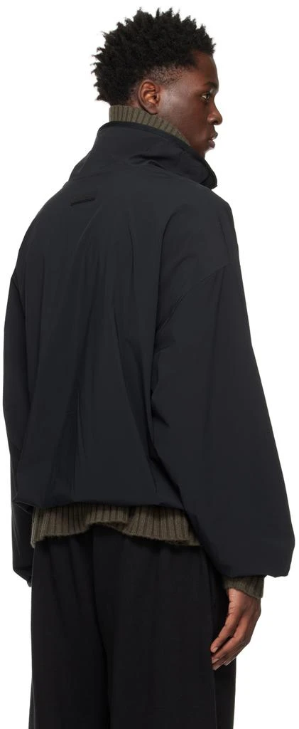 Fear of God ESSENTIALS Black Half-Zip Jacket 3