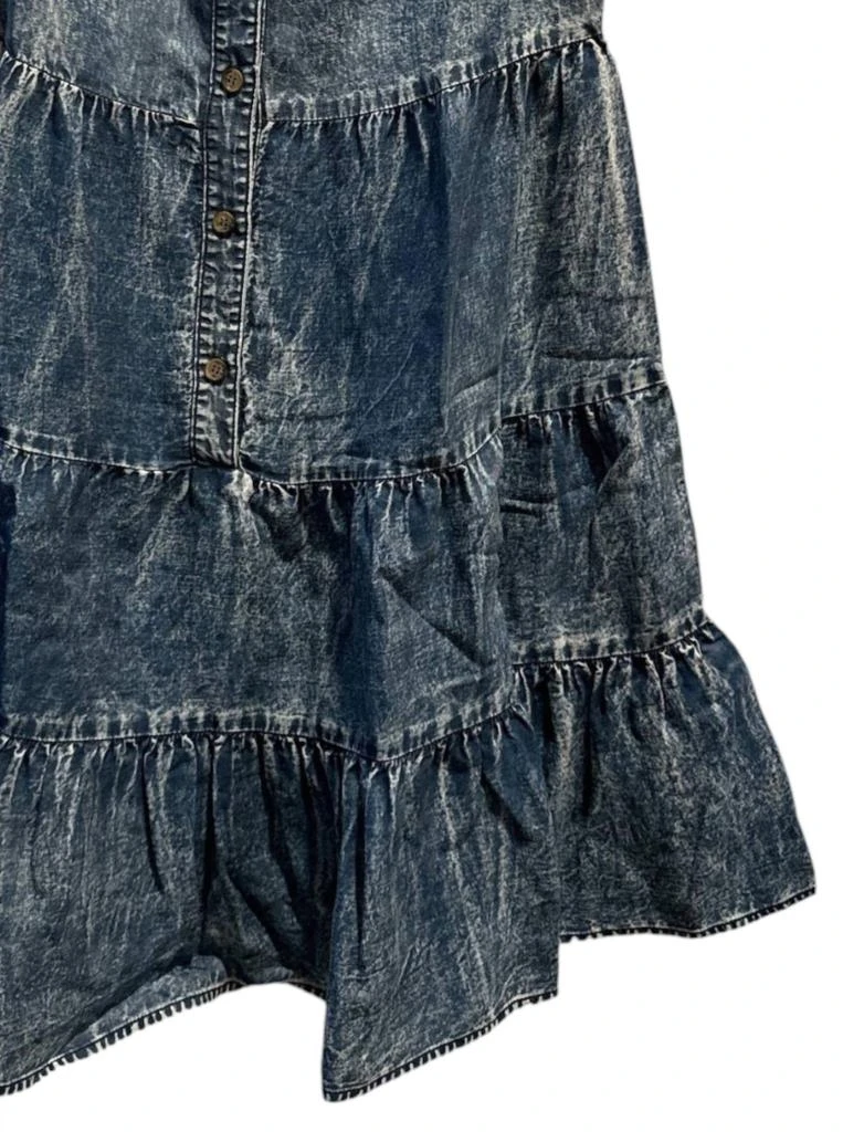 Red Haute Red Haute - Mini Tiered Denim Dress 3