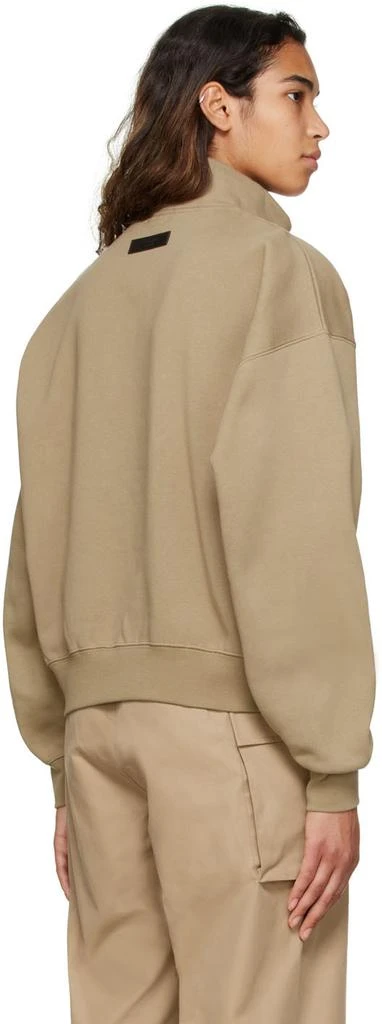 Fear of God ESSENTIALS Tan Cotton Sweatshirt 3