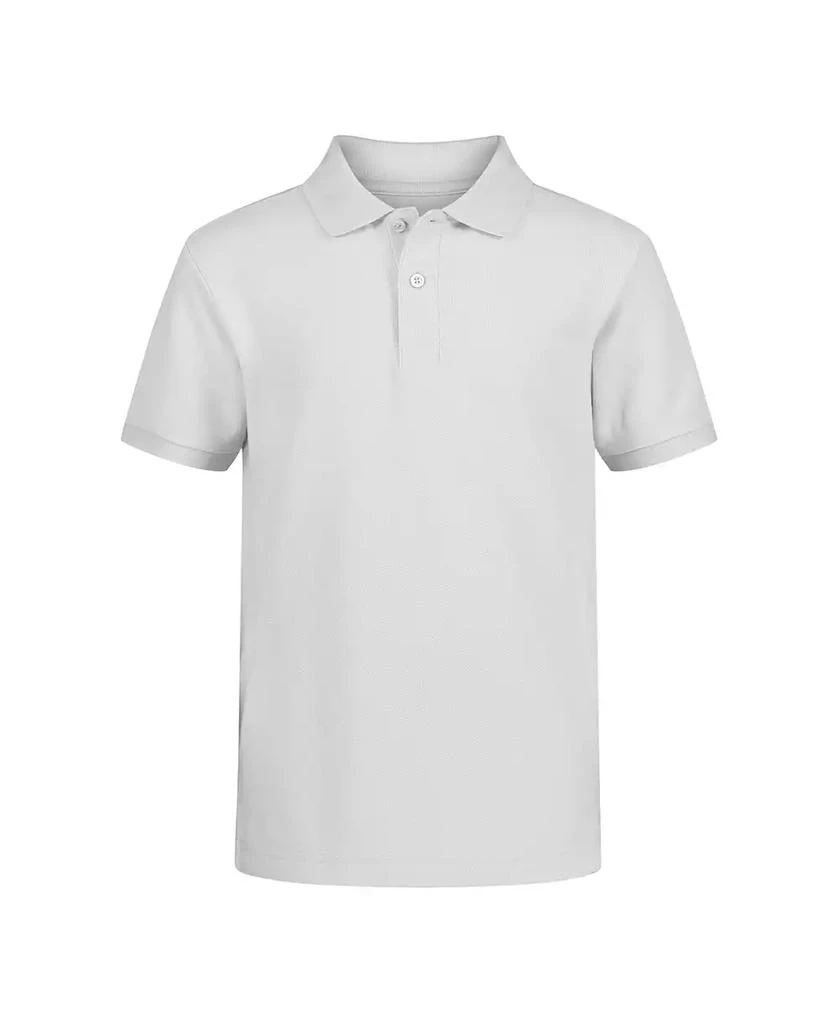 Nautica Big Boys Uniform Stretch Double Piqué Polo 1