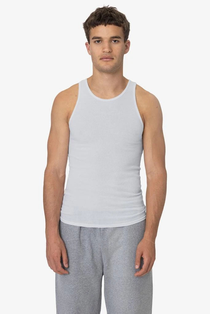 Los Angeles Apparel 21X408GD - 2x1 Cotton Rib Tank 5