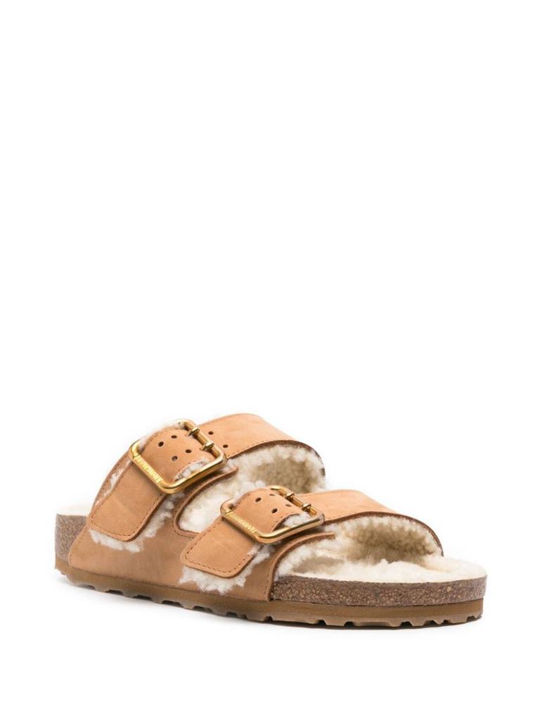 Birkenstock Birkenstock Arizona Bold Shearling Slippers
