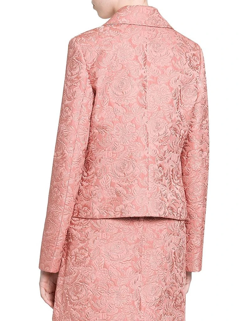 Dolce
Gabbana Floral Jacquard Tailored Jacket 5