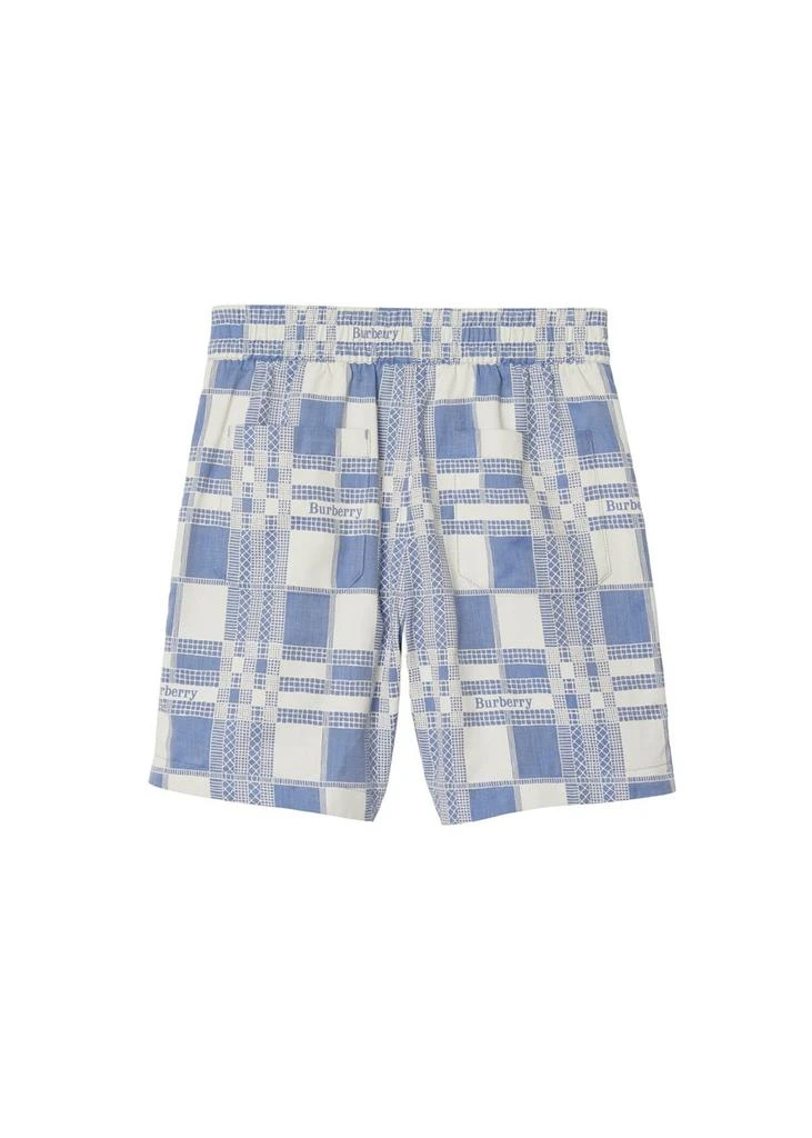 Burberry Check cotton shorts 4
