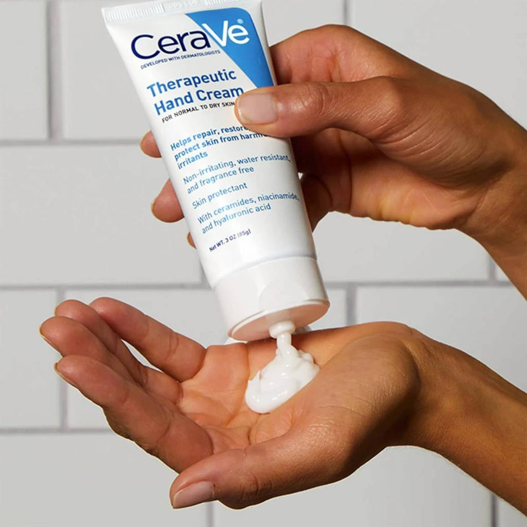 CeraVe CeraVe Therapeutic Hand Cream for Dry Cracked Hands 2