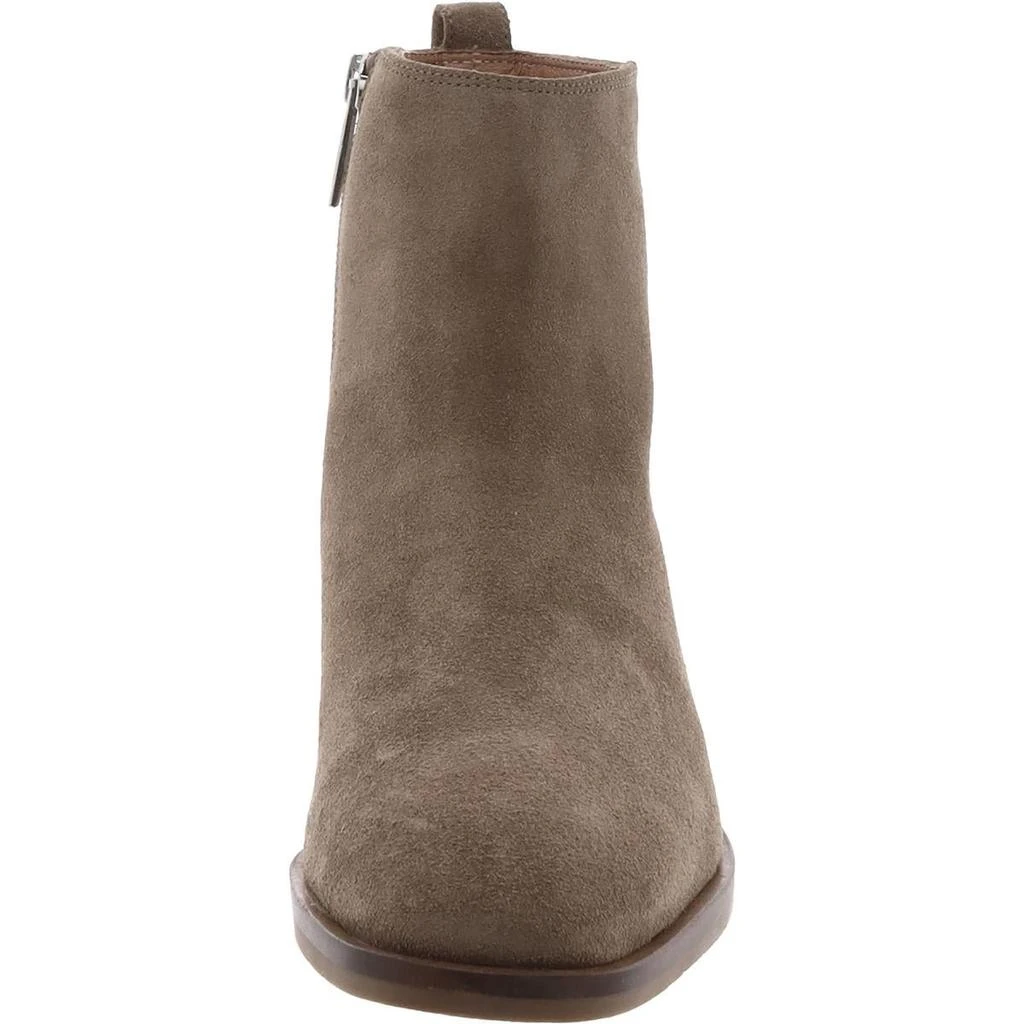 Aquatalia Womens Suede Block Heel Ankle Boots 3