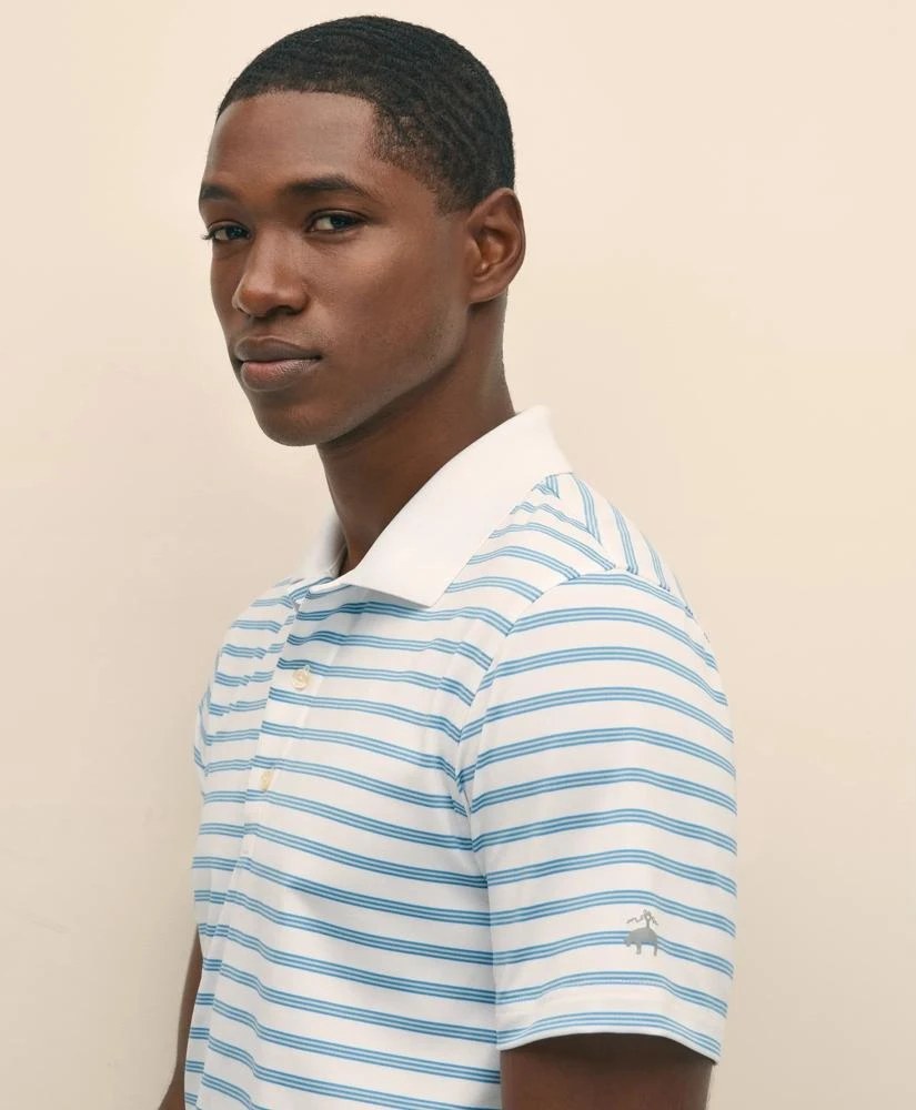 Brooks Brothers Performance Series BB#1 Stripe Polo Shirt 5