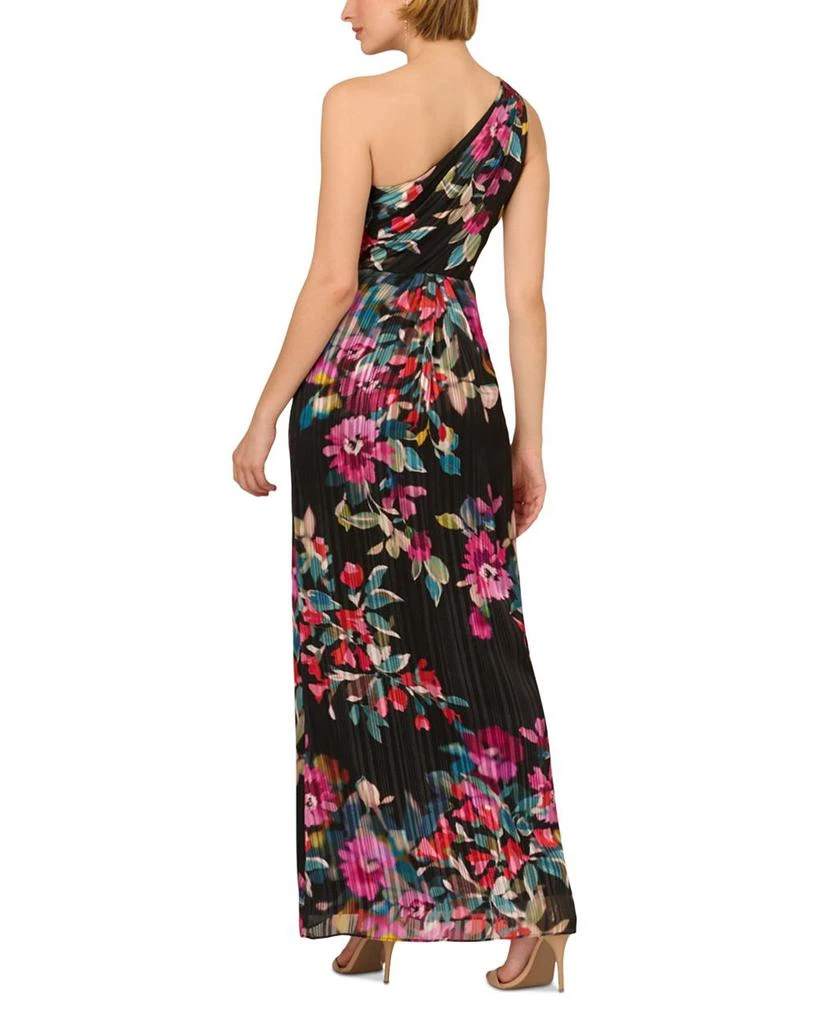Adrianna Papell One Shoulder Gown 4