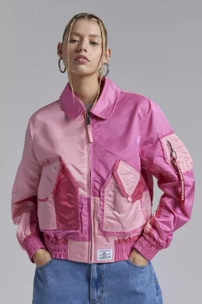 Urban Outfitters Urban Outfitters X Alpha Industries CWU 45/P Colorblock Bomber Jacket 1