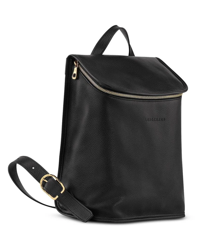 Longchamp Le Foulonné Top Zip Leather Backpack 4