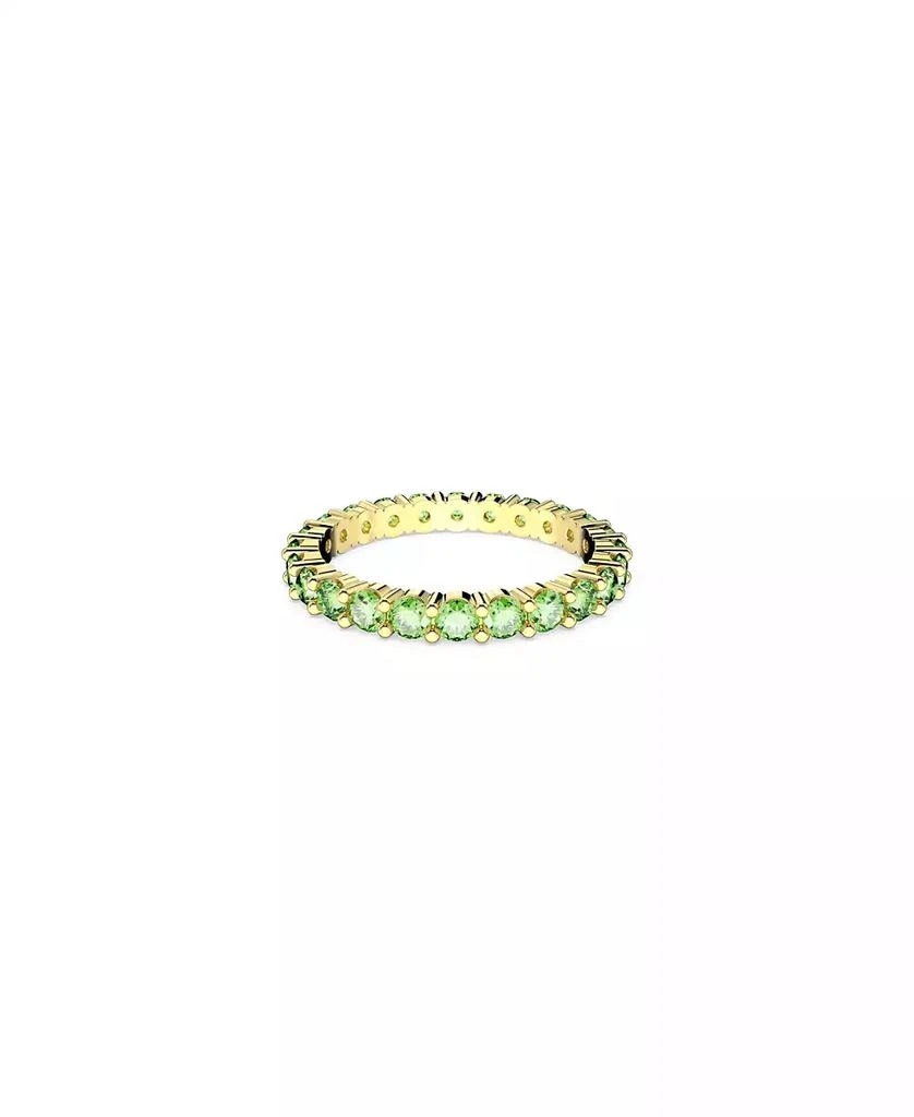 Swarovski Crystal Round Cut Matrix Ring 4