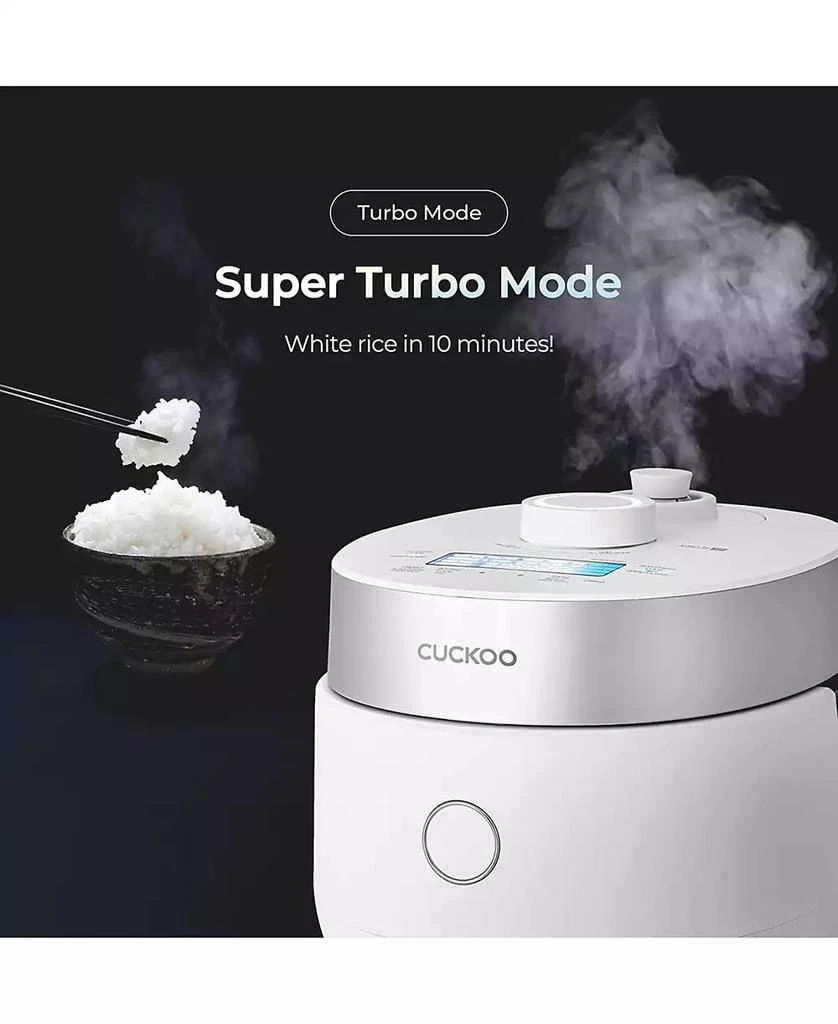 Cuckoo 3-Cup Twin Pressure Induction Heating Rice Cooker 5