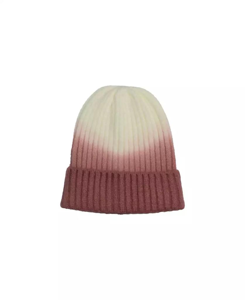 MARCUS ADLER Women's Ombre Rib Detail Cuffed Beanie