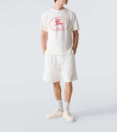 Burberry EKD cotton-blend towelling shorts 2