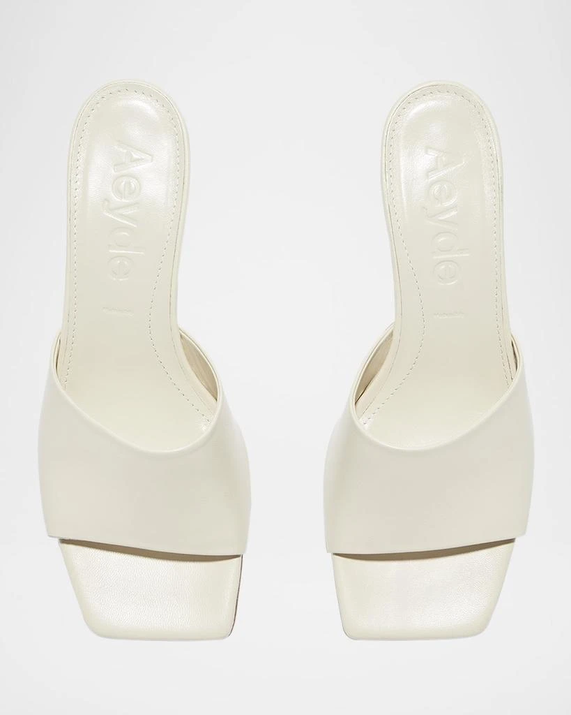 AEYDE Ale Metallic Mule Sandals 4