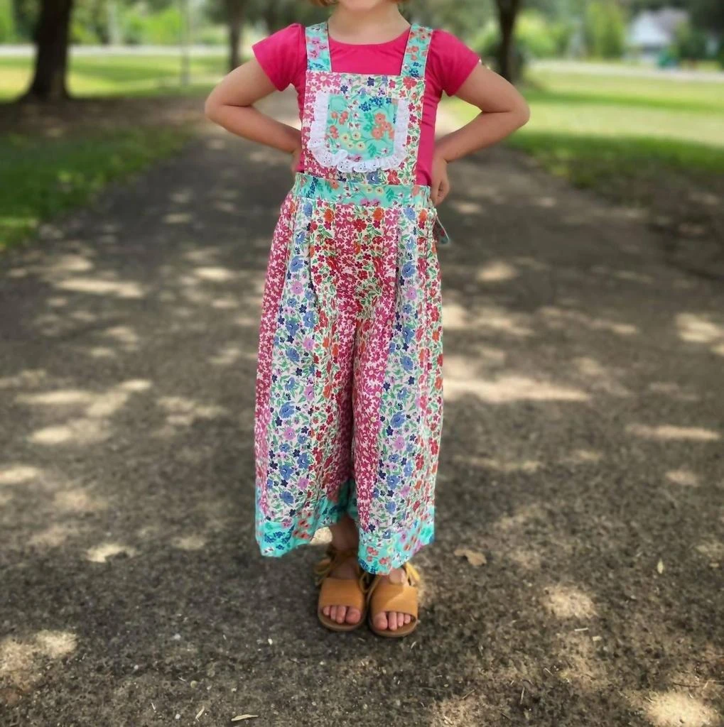 Little Grey Little Grey - Floral Garden Patch Romper